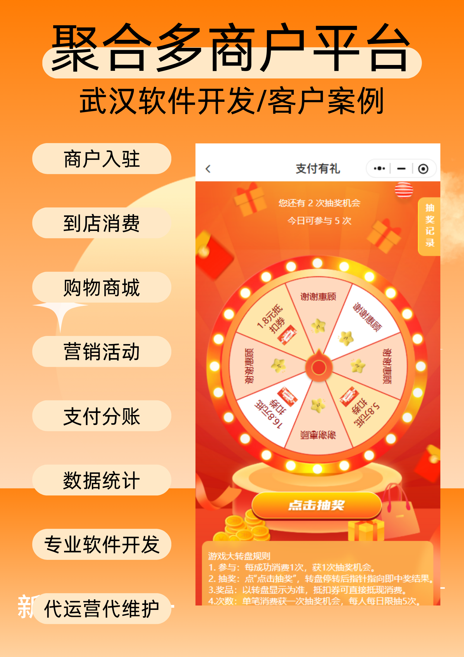 聚合多商户平台
